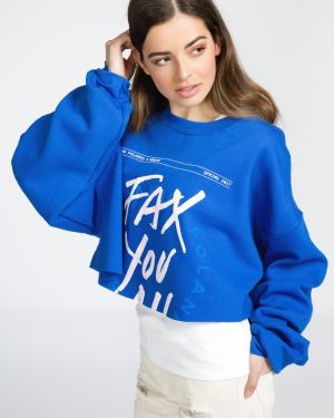 Faux On. Mikina Jakub Polanka x Bibloo 