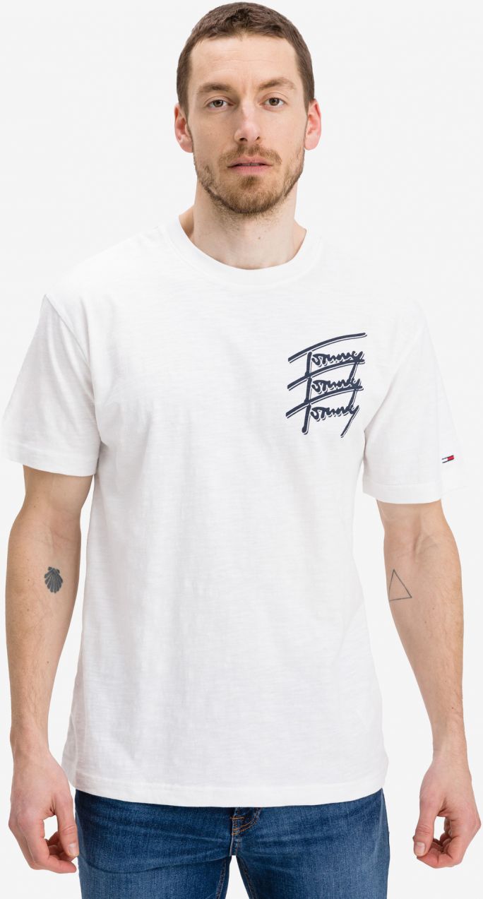 Repeat Script Tričko Tommy Jeans 