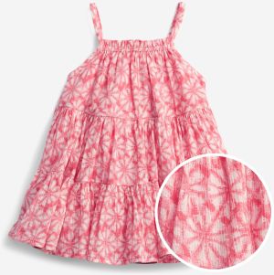 Gauze Tiered Floral Šaty dětské GAP 