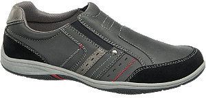 Čierne slip-on poltopánky Memphis One