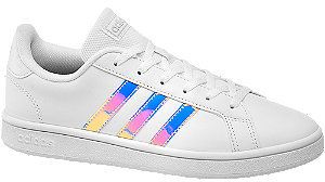 Biele tenisky Adidas Grand Court Base