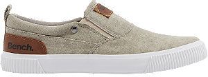 Béžové slip-on plátenné tenisky Bench galéria
