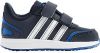 Tmavomodré detské tenisky na suchý zips Adidas Vs Switch 3 I galéria