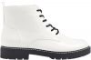 Biela šnurovacia obuv so zipsom Graceland galéria