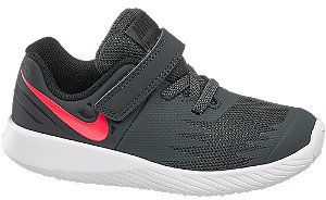 Čierne detské tenisky na suchý zips Nike Star Runner