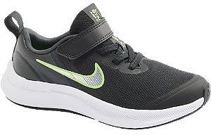 Čierne tenisky na suchý zips Nike Star Runner 3