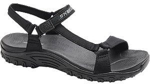 Čierne sandále Skechers