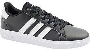 Čierne tenisky Adidas Grand Court 2.0 K