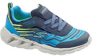 Modré tenisky so svetielkom Skechers