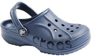 Tmavomodré plážové sandále Crocs