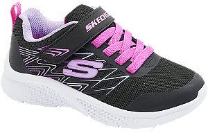 Čierne tenisky na suchý zips Skechers