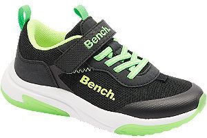 Čierne tenisky na suchý zips Bench