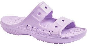 Fialové plážové šľapky Crocs