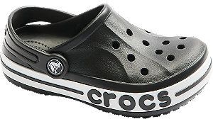 Čierne detské plážové sandále Crocs