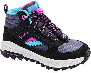 Čierne členkové slip-on tenisky Skechers