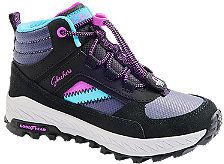 Čierne členkové slip-on tenisky Skechers