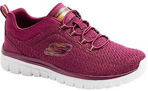 Fialové slip-on tenisky Skechers