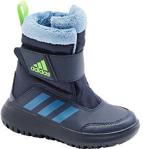 Tmavomodré snehule na suchý zips Adidas WInterplay C