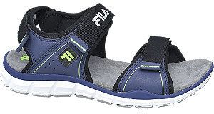 Tmavomodré sandále na suchý zips Fila