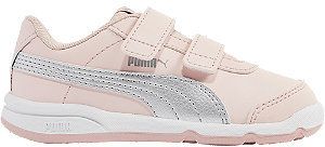 Ružové detské tenisky na suchý zips Puma Stepflex 2 Sl Ve V Inf galéria