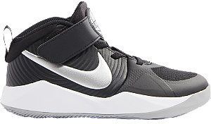 Čierne tenisky na suchý zips Nike Team Hustle Quick galéria
