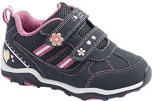 Tmavomodré tenisky na suchý zips Cupcake Couture
