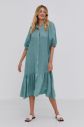 Answear Lab - Ľanové šaty Pure Linen galéria