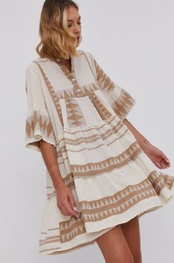 Answear Lab - Ľanové šaty Pure Linen