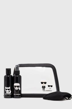 Karl Lagerfeld - Cestovná súprava - kozmetická taška, maska ​​a dve nádoby galéria