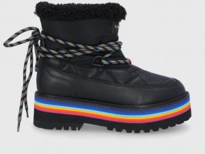 Snehule Kurt Geiger London Toronto Rainbow čierna farba