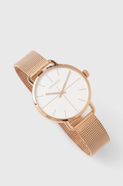 Hodinky Calvin Klein K7B21626 pánske, zlatá farba