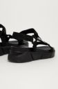 Sandále Steve Madden dámske, čierna farba galéria