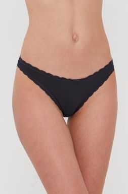 Nohavičky Stella McCartney Lingerie tmavomodrá farba