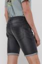 Rifľové krátke nohavice Brave Soul pánske, šedá farba galéria