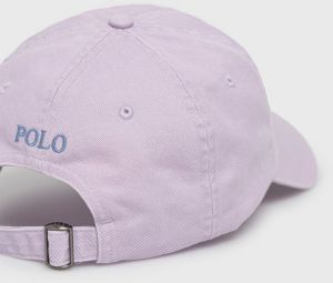Šiltovka Polo Ralph Lauren ružová farba, jednofarebná galéria