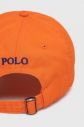 Čiapka Polo Ralph Lauren oranžová farba, jednofarebná galéria