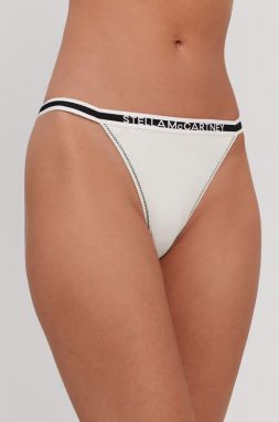 Plavkové nohavičky Stella McCartney Lingerie krémová farba
