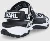 Sandále Karl Lagerfeld pánske, čierna farba galéria