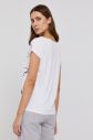 Tričko Lauren Ralph Lauren dámske, biela farba galéria