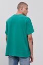 Bavlnené tričko Levi's zelená farba, s potlačou galéria