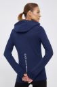 Mikina EA7 Emporio Armani dámska, tmavomodrá farba, jednofarebná galéria