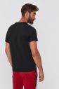 Bavlnené tričko Polo Ralph Lauren čierna farba, jednofarebné galéria