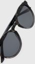 Slnečné okuliare Pepe Jeans Round Vntage pánske, čierna farba galéria