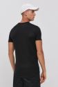 Bavlnené tričko !SOLID čierna farba, jednofarebné galéria
