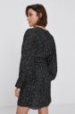 Šaty Sisley čierna farba, mini, rovné galéria