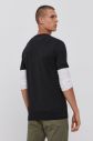 Bavlnené tričko !SOLID čierna farba, jednofarebné galéria