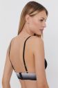 Podprsenka Moschino Underwear čierna farba galéria