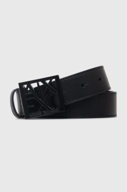 Opasok Armani Exchange dámsky, čierna farba