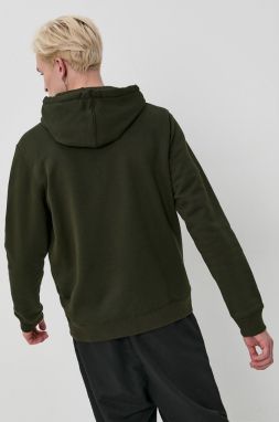 Mikina Dickies pánska, béžová farba, jednofarebná galéria