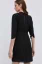 Šaty The Kooples čierna farba, mini, áčkový strih galéria